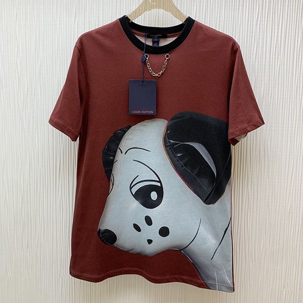 ルイヴィトン★25AW 人気コラボ スポーティドッグTシャツ偽物 1AFTRM
